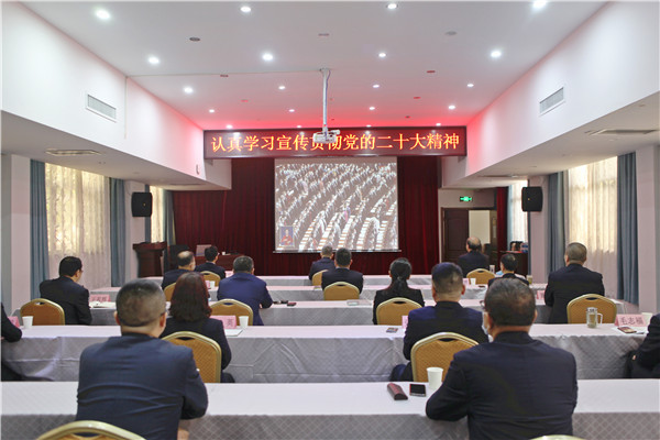 1665900355983223.jpg 陜外經(jīng)貿(mào)集團(tuán)組織觀看黨的二十大開幕_副本 (2).jpg